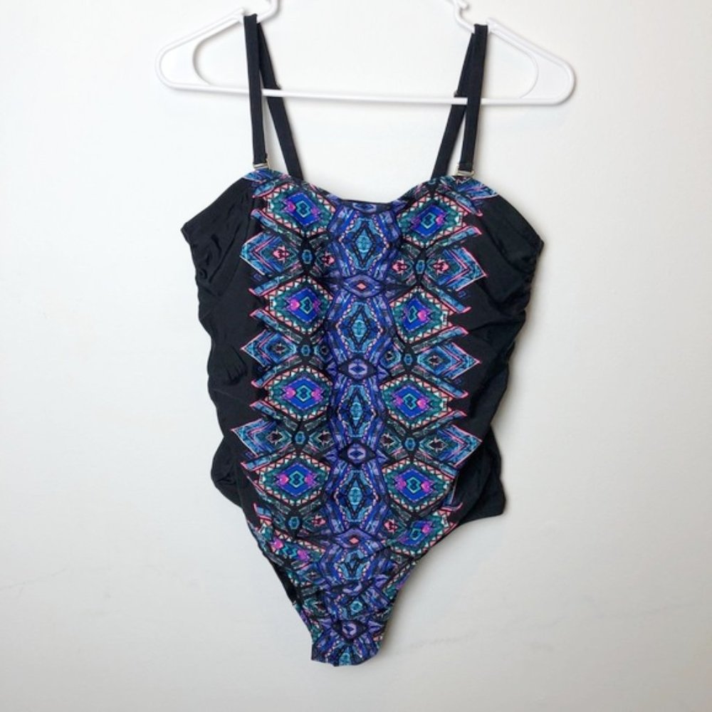 ⭐3/$30! Tribal print one piece swim suit